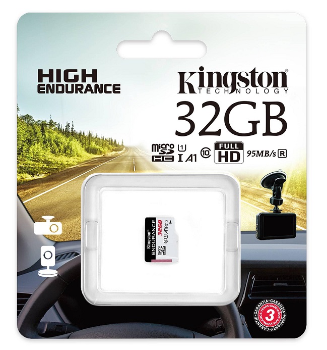 Carto Memria Kingston High Endurance UHS-I U1 C10 microSDXC 32GB 3